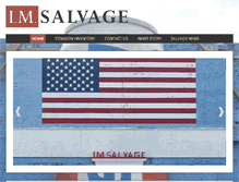 Tablet Screenshot of imsalvage.net